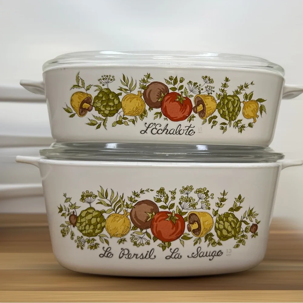 7 pc Vintage Corning ware spice of life set - Picture 2 of 13